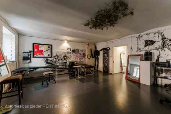 Bright premises near Miera Street, with a beautiful garden in the courtyard.  Two separate rooms wit Rīga