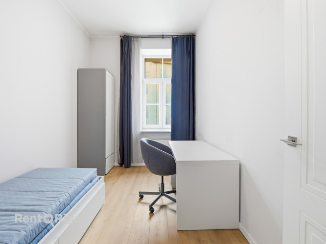 Mēbelēts 3-istabu dzīvoklis Aktīvajā centrā.  Izīrē elegantu un mājīgu divistabu Rīga - foto 6