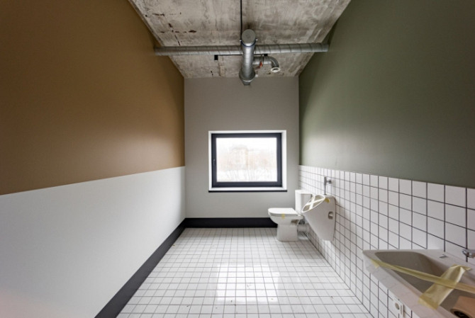 Kvalitatīvas ražošanas telpas 2.stāvā ar kravas liftu.  Tikko remontēta 1 liela noliktavas Rīga - foto 7