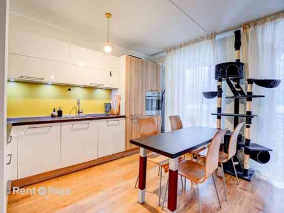 Сдаётся 2комнатная квартира в новом проекте, расположенном у парка Эбельмуйжа! Рига