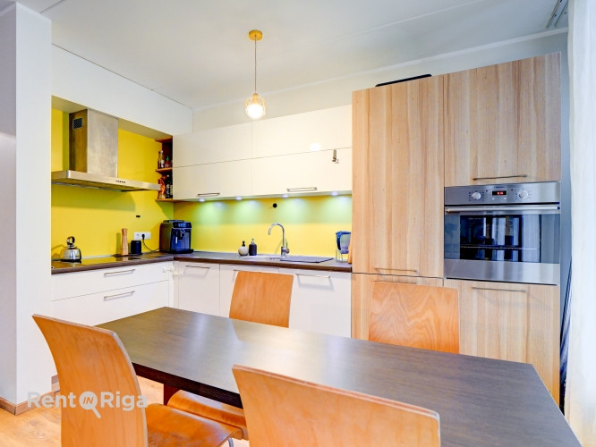 Сдаётся 2комнатная квартира в новом проекте, расположенном у парка Эбельмуйжа! Рига - изображение 1