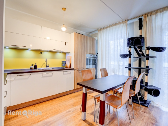 Сдаётся 2комнатная квартира в новом проекте, расположенном у парка Эбельмуйжа! Рига - изображение 3