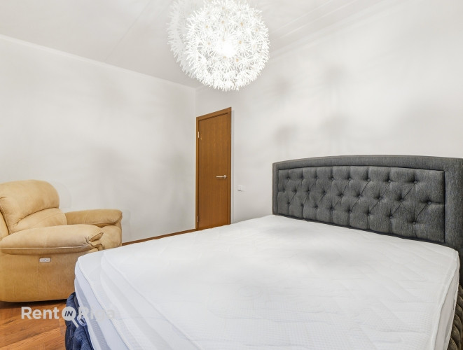 4-room apartment for rent in Imantas Ozoli!  The layout consists of a living room combined with a ki Рига - изображение 9