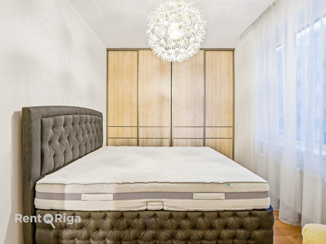4-room apartment for rent in Imantas Ozoli!  The layout consists of a living room combined with a ki Рига - изображение 8