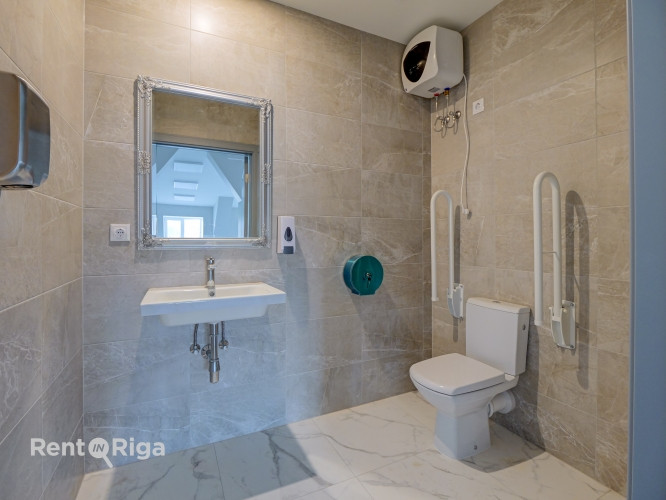 Jaunas, plašas un modernas telpas Klusajā centrā.  Piedāvājam nomai mūsdienīgas un stilīgas Rīga - foto 7