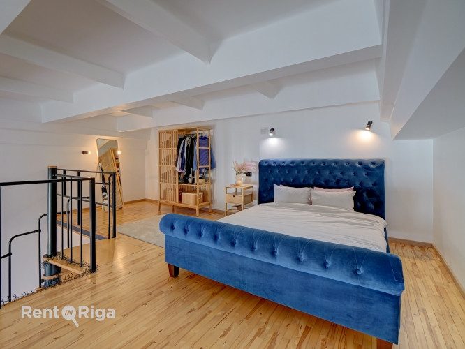 Pārdod izsmalcinātu divu līmeņu studiotipa dzīvokli!  Piedāvājumā unikāls, tikko Rīga - foto 8