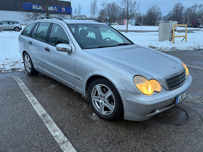 1/11 Mercedes-Benz C-класс, универсал, 2.2 дизель, автомат. Свежий техосмотр. Новые тормоза... Рига - изображение 1