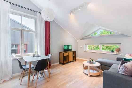 Сдается новая, уютная и красивая двухкомнатная квартира (гостиная и кухня Рига