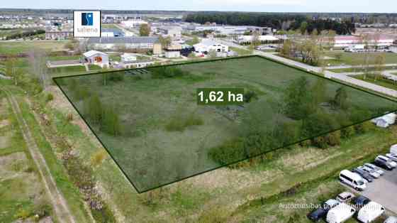 Земельный участок в зоне промышленной застройки, в центре Пиньки.  + Рижский район