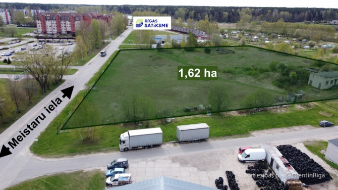 Земельный участок в зоне промышленной застройки, в центре Пиньки.  + Рижский район - изображение 2