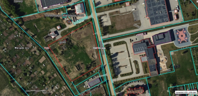 Земельный участок в зоне промышленной застройки, в центре Пиньки.  + Рижский район - изображение 4