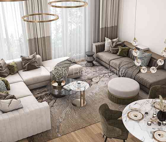 Проект - Tal Residence, земля в собственности, рядный дом, монолитные бетонные стены, на Rīga