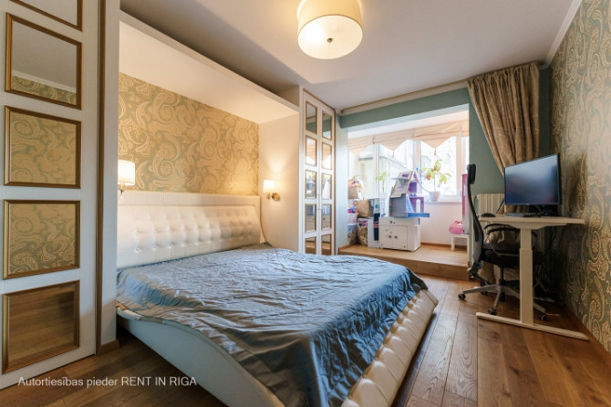Качественная, уютная и благоустроенная 3-комнатная квартира в тихом дворовом Рига - изображение 7