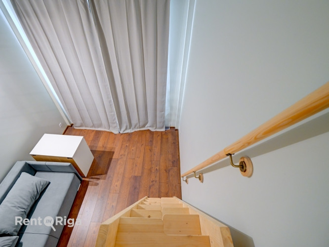 Pieejams unikāls lofta tipa dzīvoklis jaunajā projektā Katolu ielā 11  ar augstvērtīgu Rīga - foto 4