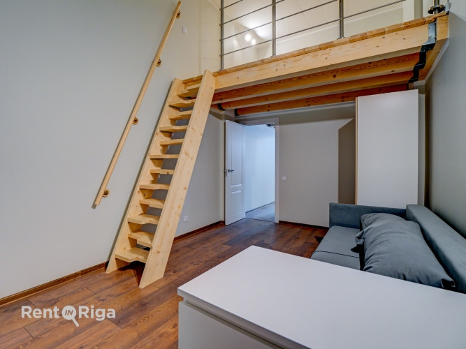 Pieejams unikāls lofta tipa dzīvoklis jaunajā projektā Katolu ielā 11  ar augstvērtīgu Rīga - foto 1