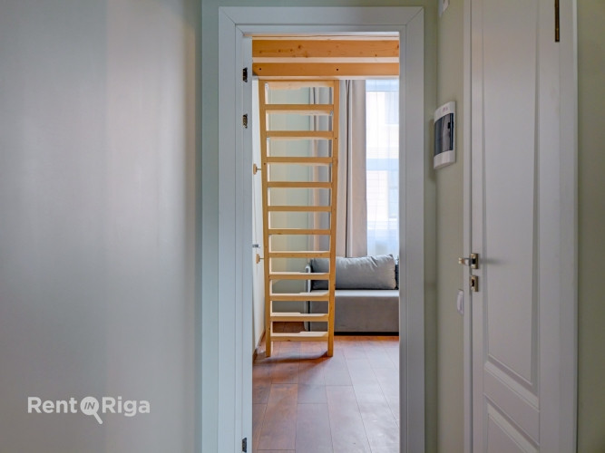 Pieejams unikāls lofta tipa dzīvoklis jaunajā projektā Katolu ielā 11  ar augstvērtīgu Rīga - foto 6