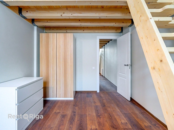 Pieejams unikāls lofta tipa dzīvoklis jaunajā projektā Katolu ielā 11  ar augstvērtīgu Rīga - foto 9