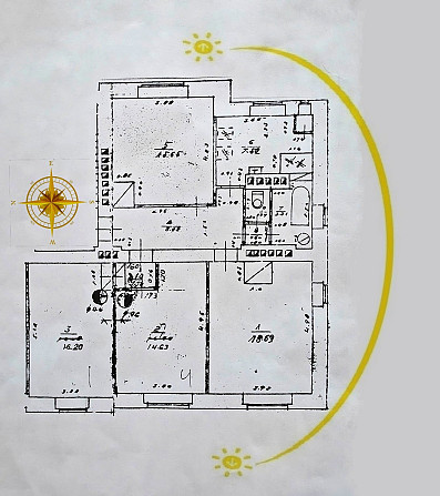 Dzīvokļa video tūri var noskatīties, nospiežot uz mājas lapas sludinājuma lejas daļā. Jauns... Рига - изображение 17