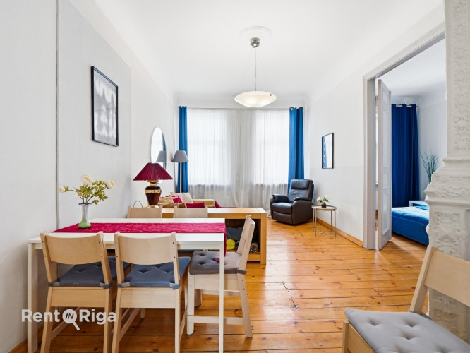 Сдается светлая и со вкусом оформленная 4-комнатная квартира в центре Риги, Рига - изображение 3