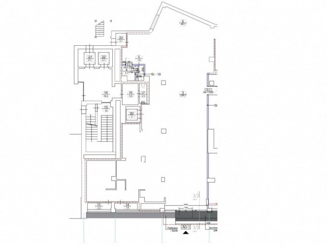 Tirdzniecības telpas aktīvajā Terbatas un Lāčplēša ielu krustojumā.  + Plaši vitrīnu Rīga - foto 5