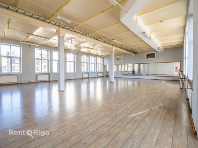 Saulaina sporta vai deju zāle pilsētas centra tuvumā!  Plānojums: +2 ieejas; +Sporta zāle 161 Rīga - foto 5