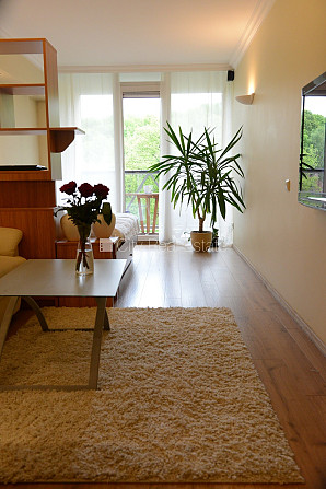 Новостройка, благоустроенная озеленённая территория, закрытый двор, возможность Рига - изображение 17