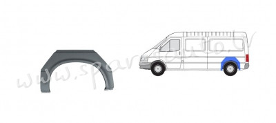 PFD77019EL - OEM: 2515597' (92-), WB-3570mm L - Aizmugurējā Arka - FORD TRANSIT (1994-2000) Рига - изображение 1