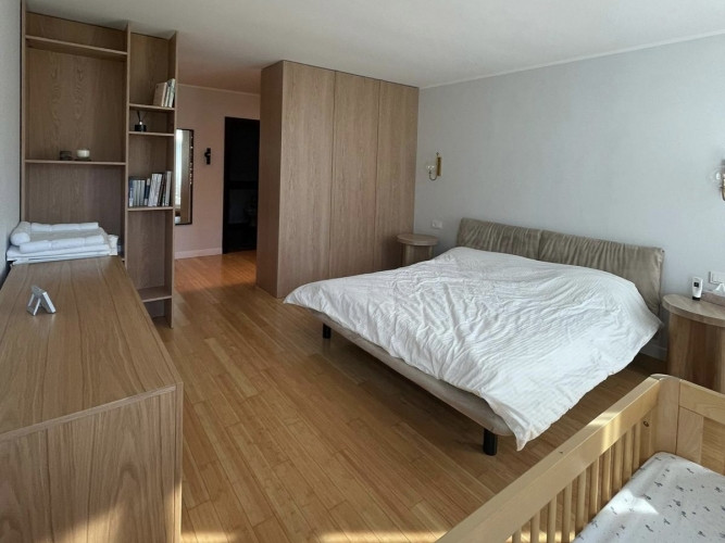 Tiek izīrēts mēbelēts 4-istabu dzīvoklis jaunā projektā Mellužos, tikai pāris soļu Jūrmala - foto 8