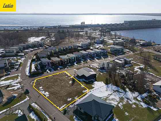 Privātmājas apbūves zemes gabals Zirņu salā pie Daugavas, lieliska vieta mājas būvniecībai dabas tuv Саласпилс