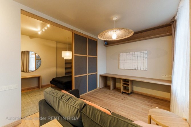 Moderns 2 istabu dzīvoklis  Pilnībā mēbelēts dzīvoklis A. Čaka ielā, pie Ziedoņdārza, piedāvā komfor Рига - изображение 7
