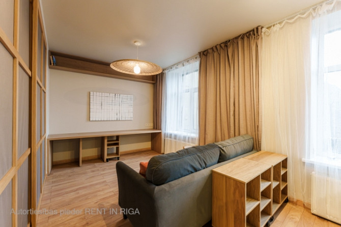Moderns 2 istabu dzīvoklis  Pilnībā mēbelēts dzīvoklis A. Čaka ielā, pie Ziedoņdārza, piedāvā komfor Рига - изображение 2