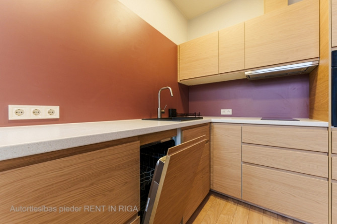Moderns 2 istabu dzīvoklis  Pilnībā mēbelēts dzīvoklis A. Čaka ielā, pie Ziedoņdārza, piedāvā komfor Рига - изображение 6