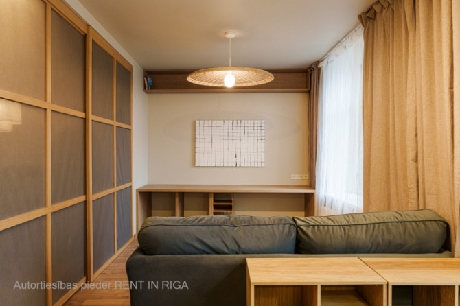 Moderns 2 istabu dzīvoklis  Pilnībā mēbelēts dzīvoklis A. Čaka ielā, pie Ziedoņdārza, piedāvā komfor Рига - изображение 3
