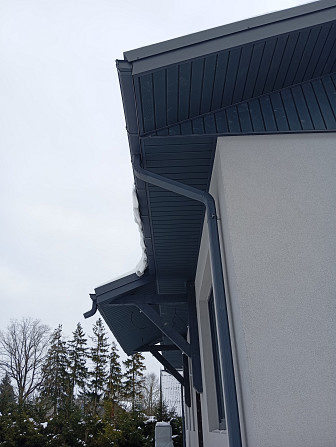 Piedāvāju: -Skārda seguma jumta uzklāšanu; -Jumta remontu; -Parapetu uzstādīšanu; -Notēkudeņu... Rīga - foto 5