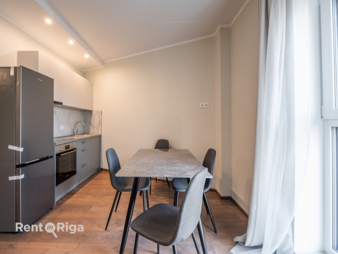 Pieejams plašs un gaišs studio tipa dzīvoklis ar ērtu plānojumu. Dzīvoklis ir pilnībā Rīga - foto 4