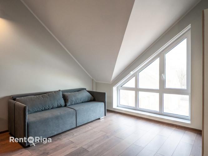 Сдается просторная и светлая 2-комнатная квартира-лофт с высокими потолками и Рига - изображение 2