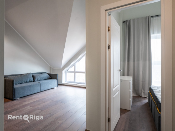 Сдается просторная и светлая 2-комнатная квартира-лофт с высокими потолками и Рига - изображение 1