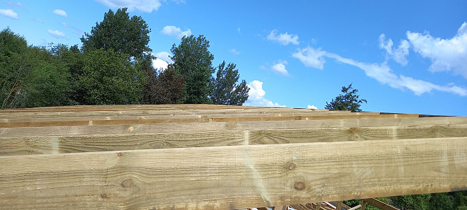 Mūrējam vienstāvu un divstāvu mājas no Aeroc (gāzbetona) blokiem. Veicam ārsienu un starpsienu... Ropaži - foto 5