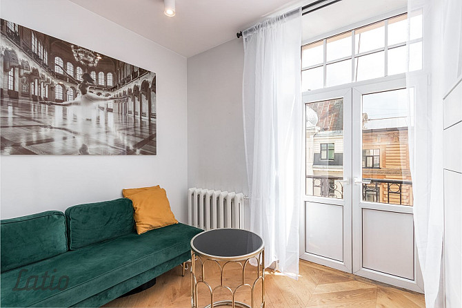 Gaišs un mājīgs studio tipa dzīvoklis Rīgas centrā, Aleksandra Čaka ielā 33. Dzīvoklis ir Rīga - foto 1