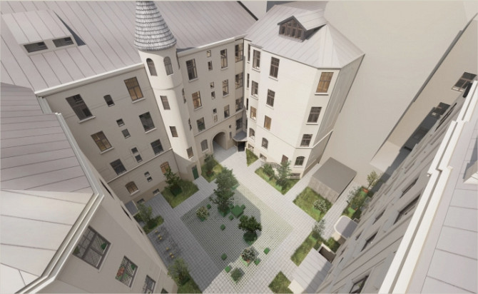 Элегантная студия в Доме Шефеля, улица Базницас 5  Приглашаем вас стать частью Рига - изображение 7