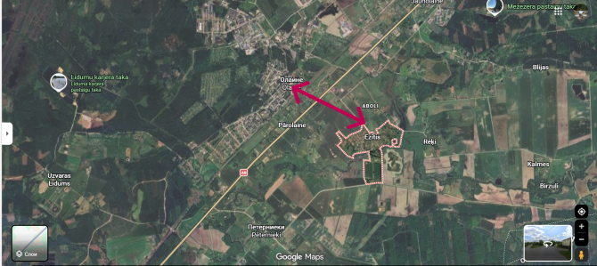 Ārdodam divus apvienotus zemes gabalus skaistā un klusā vietā vasranīcas vai privātmājas... Olaine - foto 11