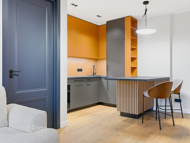 Izīrē modernu un mājīgu 3-istabu dzīvokli renovētā projektā  Augustīnes dārzs. Rīga - foto 2