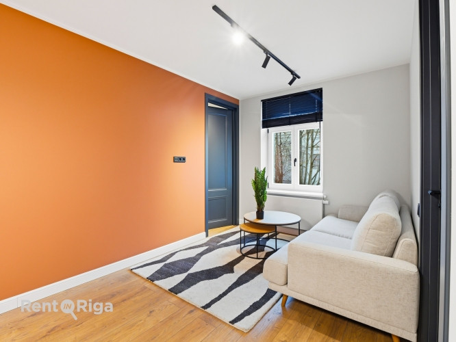 Izīrē modernu un mājīgu 3-istabu dzīvokli renovētā projektā  Augustīnes dārzs. Rīga - foto 5