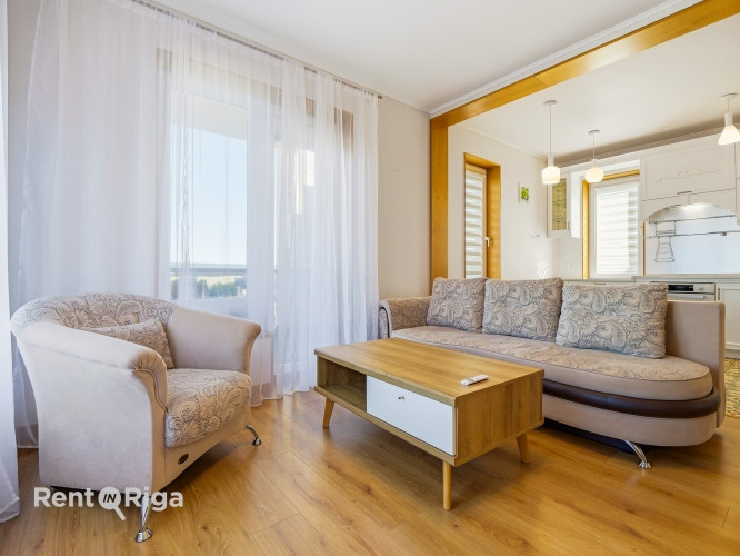 Īlgtermiņā tiek izīrēts 2 istabu dzīvoklis  jaunā projektā Saliena.  Plānojums: Studio Rīgas rajons - foto 13