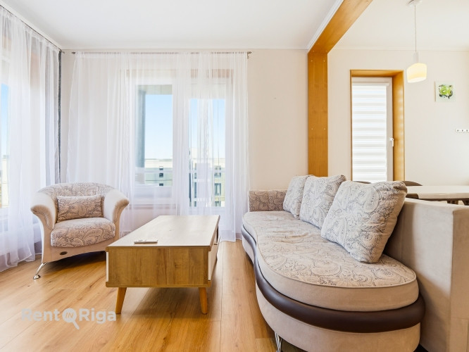 Īlgtermiņā tiek izīrēts 2 istabu dzīvoklis  jaunā projektā Saliena.  Plānojums: Studio Rīgas rajons - foto 15