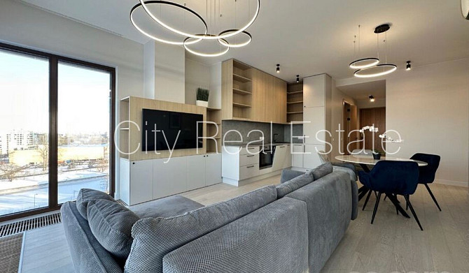 Новостройка, благоустроенный озеленённый двор, подземная стоянка, лифт, терасса Рига - изображение 17