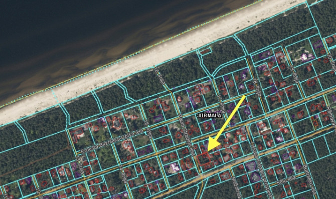 Land plot in a prestigious and quiet location in Jūrmala.  Spacious, well-maintained territory, with Юрмала - изображение 9