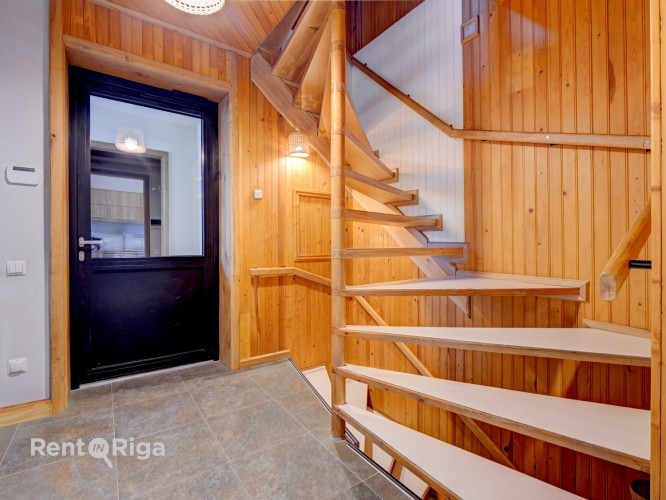 Mājīga māja ar terasi un dārzu Šampēterī  Piedāvājam īrei mājīgu un funkcionālu māju Rīga - foto 7