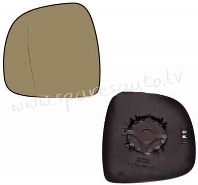 SBZM1015EL - OEM: A6398105916' EDA PARTS, VITO, heated, chromed glass, ASPHERICAL L - Spoguļa Stikls Рига