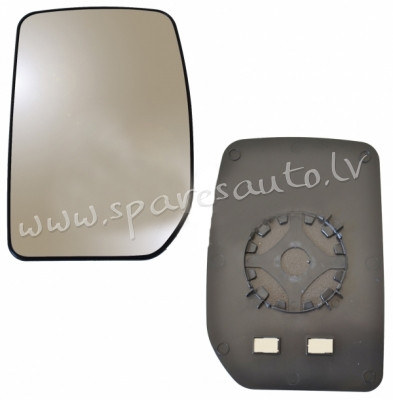 SFDM1012ML - OEM: 4059969' EDA PARTS, unheated, chromed glass, CONVEX L - Spoguļa Stikls Ar Pamatni  Рига - изображение 1